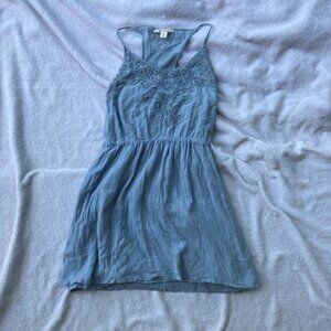 Racer back blue Miami dress